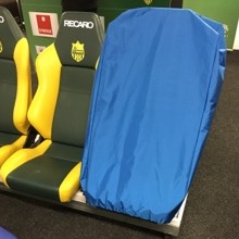FC NANTES housse de protection en polyester pour recouvrir les sièges et les protéger de la pluie et des intempéries